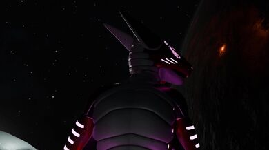 In the dark recesses of space, Cythnias night takes a turn for the erotic when she encounters a mysterious creature known as Heathfur