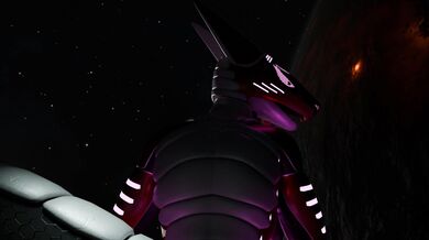 In the dark recesses of space, Cythnias night takes a turn for the erotic when she encounters a mysterious creature known as Heathfur