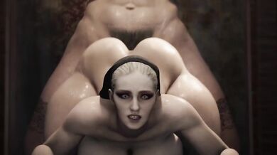 Miranda gets fucked by her moms boyfriend and his friend while they warned them about their farts