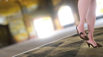 Watch this hentai PORN video where Mona is having sex with MMD dolls