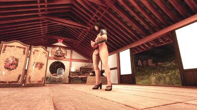 Conan the Futanari Kitsune Jerk-off Adventure