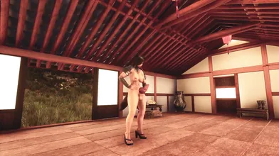Conan the Futanari Kitsune Jerk-off Adventure