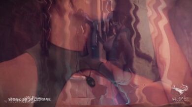 Watch as Lara Croft gets mixed up in a special kind of porn video!