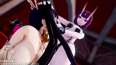 Hentai Grand Order: The Erotic Tale of Mashu Kyrielight and Shuten Douji - Fate/Go