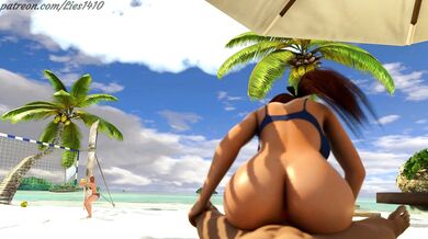 Watch Kasumi ride her horse reverse cowgirl style on the beach, in this hot and steamy hentai video!
