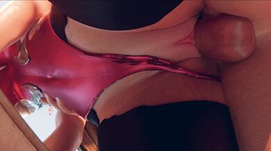 In this erotic video, Irelia enjoys getting pounded from behind by her sexy partner Megaera while dressed in a seductive outfit