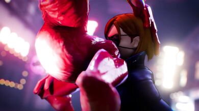 Nobara and Maki get caught on Halloween