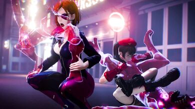 Nobara and Maki get caught on Halloween