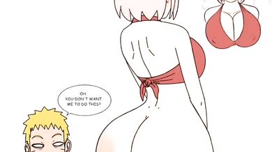 Watch Sakura cheats on Sasuke and gets caught by Naruto in the Hidden Leaf Village!