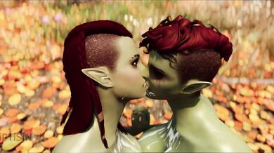 The Lioness Futa: Two Sisters and an Orc Warrior