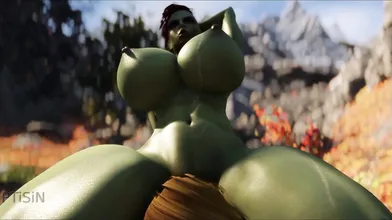 The Lioness Futa: Two Sisters and an Orc Warrior