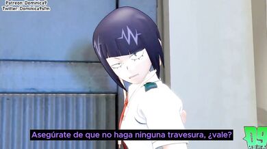 Momo Babysits a Nomu (Spanish Subbed)