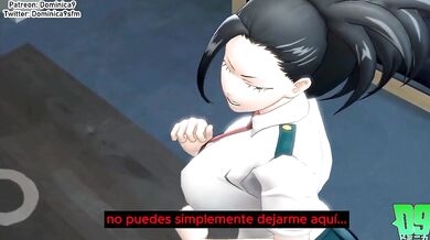 Momo Babysits a Nomu (Spanish Subbed)