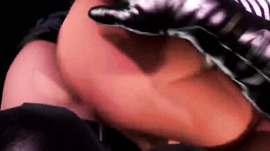 The Hentai Adventures of Nina Williams: Riding Josie Rizals Cum-Slinging Coconut! - BlackjrXIII