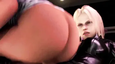 The Hentai Adventures of Nina Williams: Riding Josie Rizals Cum-Slinging Coconut! - BlackjrXIII