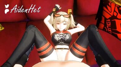 Together in one hot scene, Aiden and Ellen cant resist the temptation of Brunices sexy body Join them for an unforgettable threesome!