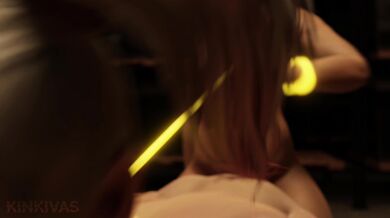 Womens Night In, Topless Kinky Play