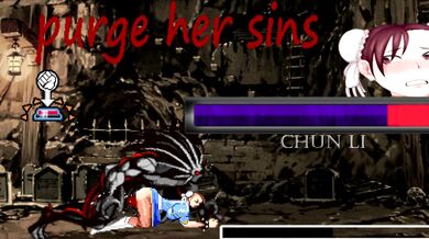 In the name of justice, Chun-Li must purge her sins in this hot hentai scene!