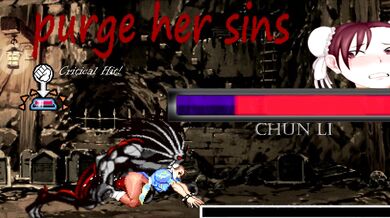 In the name of justice, Chun-Li must purge her sins in this hot hentai scene!