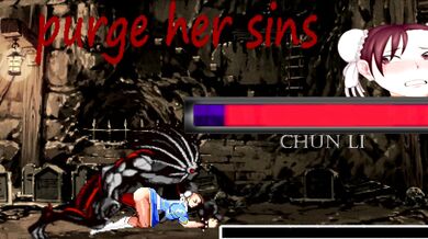 In the name of justice, Chun-Li must purge her sins in this hot hentai scene!