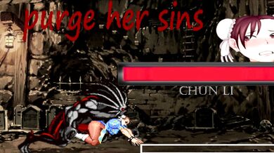 In the name of justice, Chun-Li must purge her sins in this hot hentai scene!