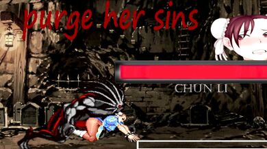 In the name of justice, Chun-Li must purge her sins in this hot hentai scene!