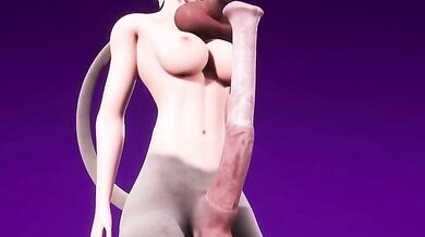 Monica popping in the bedroom!