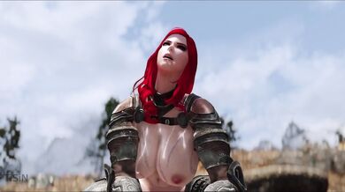 Exotic Adult Movie: The Redheaded Amazoness Tames the Giants Cock with her Pneumatic Breasts!