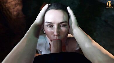 Reys POV Blowjob - Star Wars Episode IX Parody