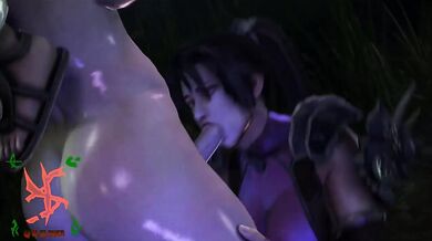 The Hentai of Talim, Ivy and Taki: Soulful Futanari Warriors