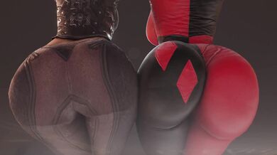 Fart Warning! Harley Quinn and Talia al Ghul engage in a steamy sex session!