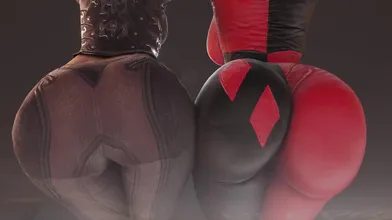 Fart Warning! Harley Quinn and Talia al Ghul engage in a steamy sex session!