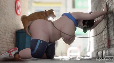 --------------------------------------------------------- Watch Mei Walk Her Dog in the Park! (Bloggerman Version)