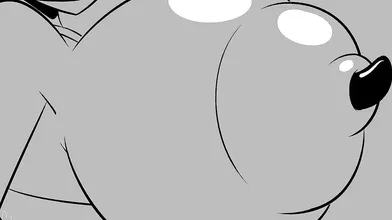Watch as our futa heroine is transformed by a gorilla with an invisible touch!