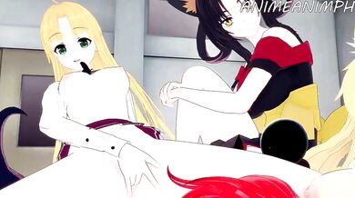 Tempting Teachers and Seductive Students - High School Harem Experience