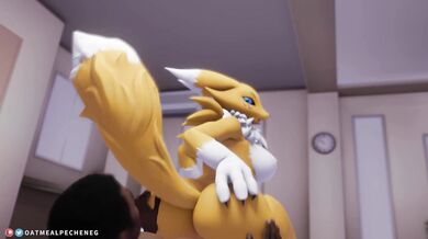 Watch Renamon take a ride on my massive cock!
