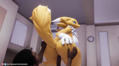 Watch Renamon take a ride on my massive cock!