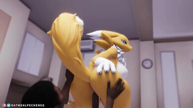 Watch Renamon take a ride on my massive cock!