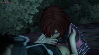 Kingdom Hearts Kairi Axels Fleshy and Innocent First Time Adventure