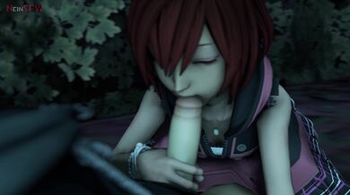 Kingdom Hearts Kairi Axels Fleshy and Innocent First Time Adventure