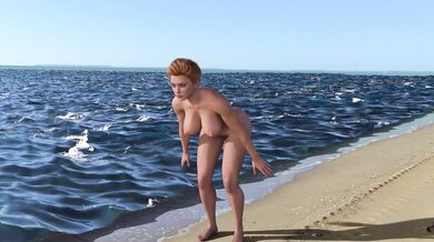 Looks like you have a busy day ahead of you! Make sure to stretch before all that exercise on the nude beach