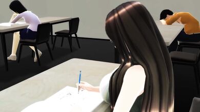 [Flim13] Public Classroom Handjob Eng Sub