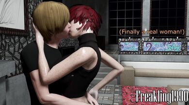 In this hot Futa on Male scene, David bites off more than he can chew!