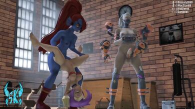 Unleashing the Beast Inside: A Futa on Female Crossover with Undyne, Shantae and South Paw