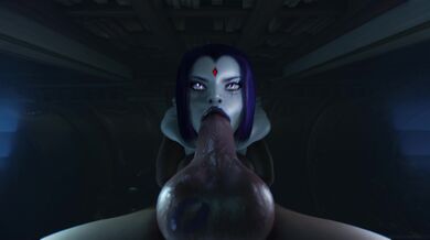 Hentai Porn Video - Raven, The Teenage Deepthroat Queen [Ravishing!]