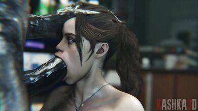 Watch Claire Redfield get her ass pounded by a huge cock in this hot, filthy hentai video by Kashka3d