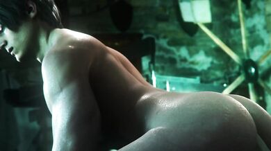 Big fat ass Leon rides with pleasure and joy