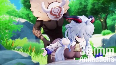 In the woods, there lies a little problem for Ganyu and his friends