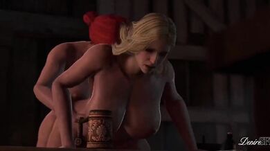 The scene opens with a group of bass-playing sluts in a futa fantasy world, where anything is possible