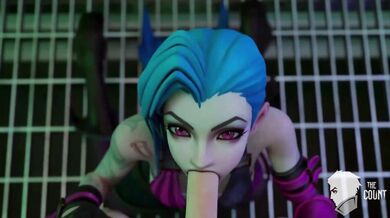 Jinx Gets Banged in the League of Legends